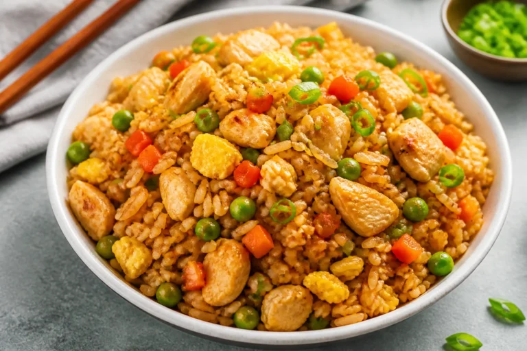 30-Minute Chicken Fried Rice – Fast, Flavorful, Weeknight-Friendly