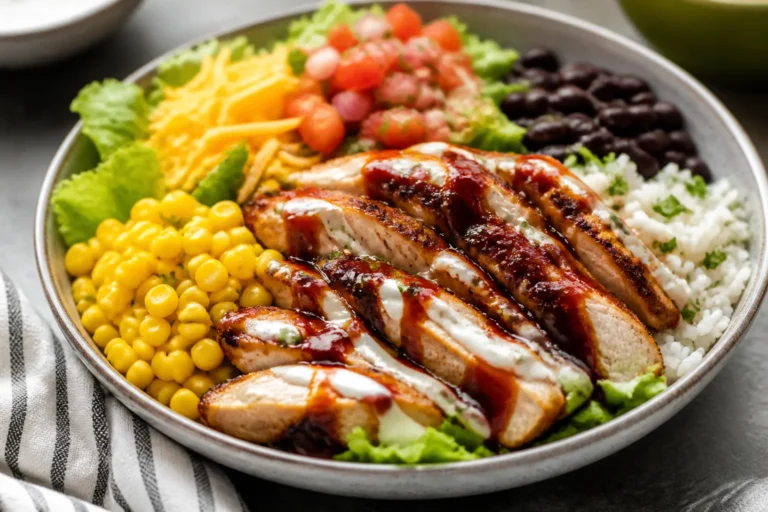 BBQ Ranch Chicken Bowls – Easy, Flavor-Packed Meal Prep Favorite