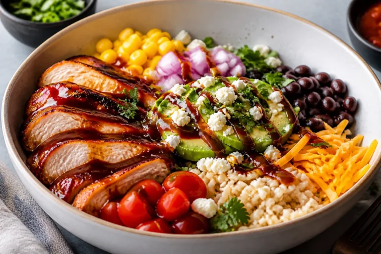 Protein Packed BBQ Chicken Bowls – A Simple, Satisfying Meal Prep Favorite