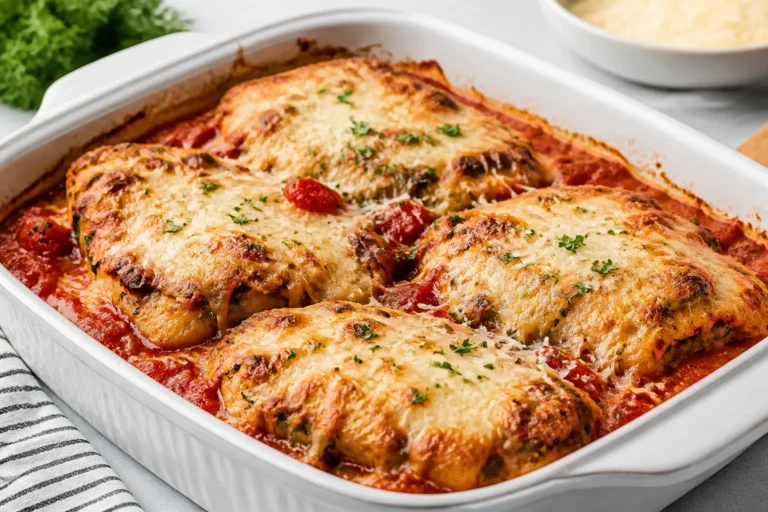 High Protein Chicken Parmesan Bake – Comfort Food With a Lean Twist