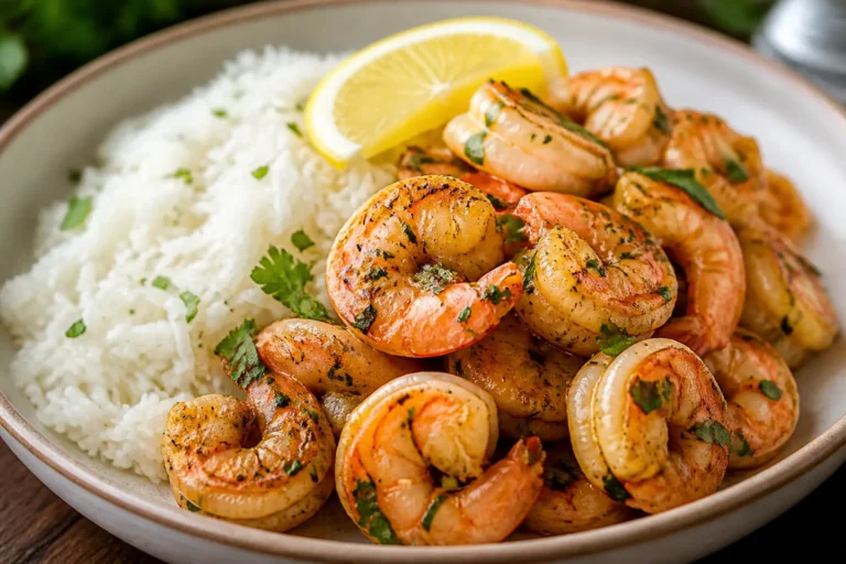 Garlic Butter Shrimp and Rice – Comforting, Fast, and Flavor-Packed