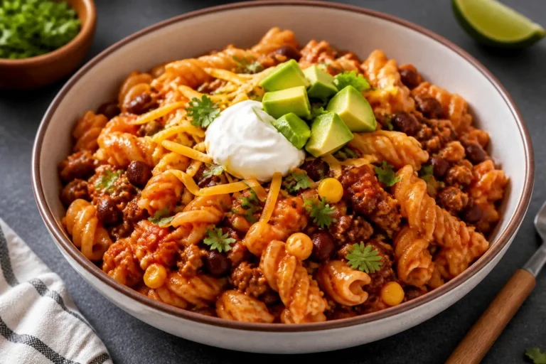 High Protein Taco Pasta – A Hearty, Flavor-Packed Weeknight Dinner
