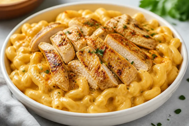 High Protein Mac and Cheese With Chicken – Comfort Food With a Nutritious Boost